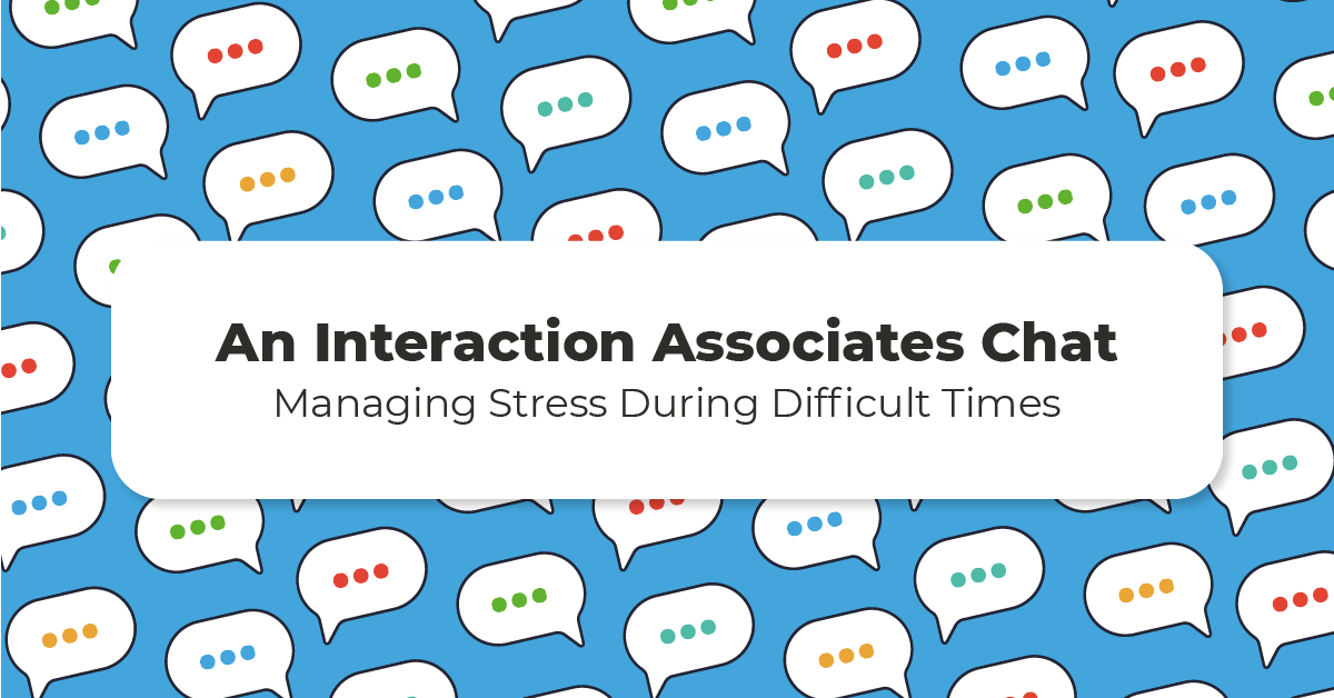 IA Chat: Managing Stress & Maintaining Your Mental Health